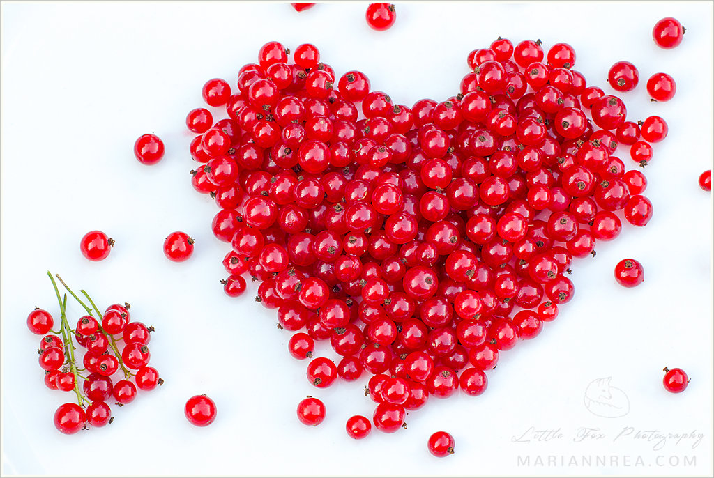 Red currant heart
